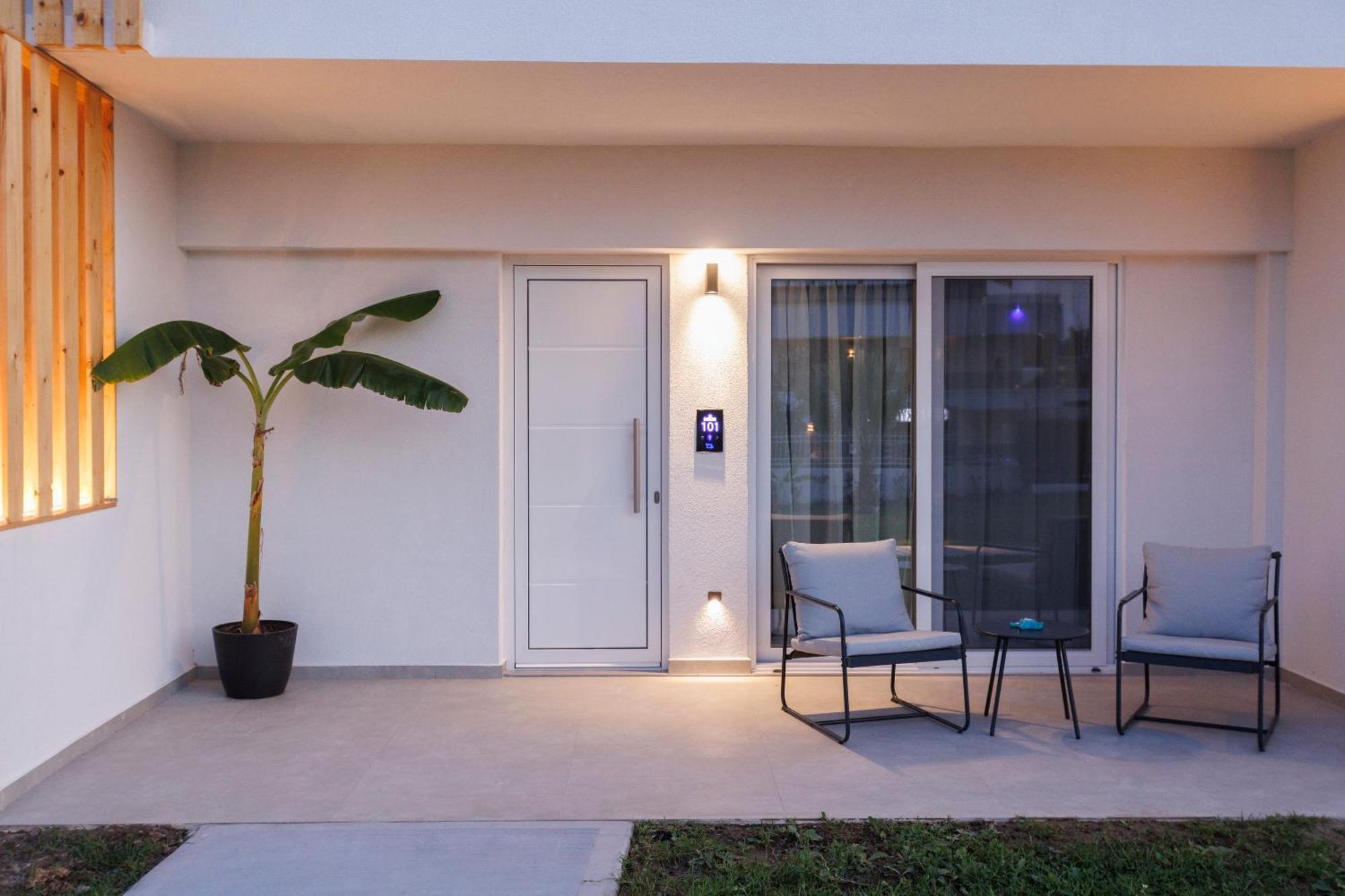 Asterias Premium Holiday Apartments Pefkochori Eksteriør bilde