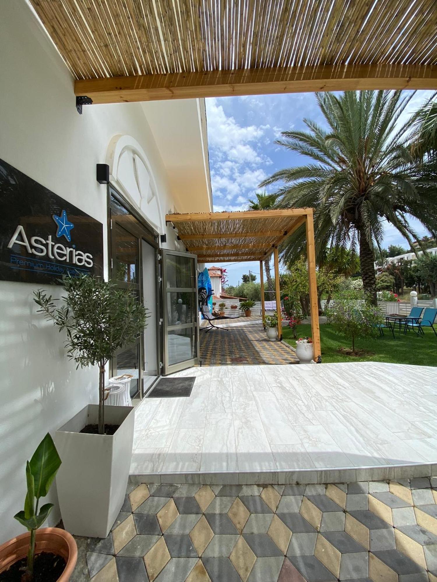 Asterias Premium Holiday Apartments Pefkochori Eksteriør bilde