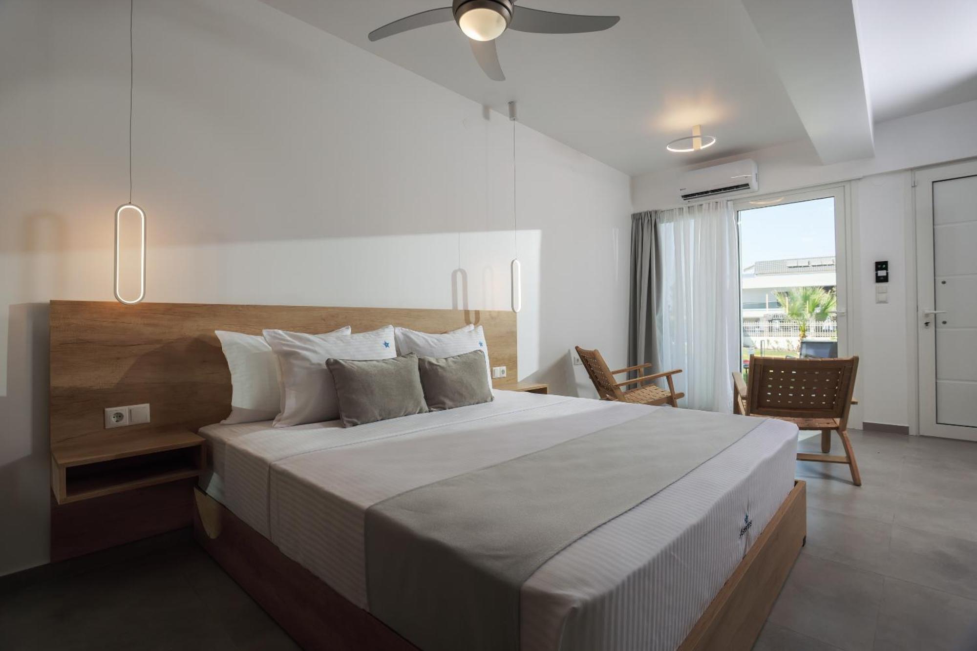 Asterias Premium Holiday Apartments Pefkochori Eksteriør bilde