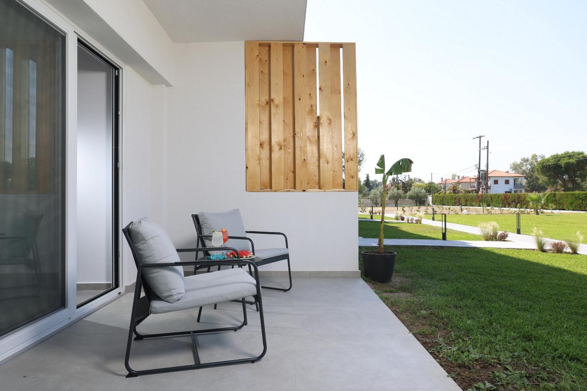 Asterias Premium Holiday Apartments Pefkochori Eksteriør bilde