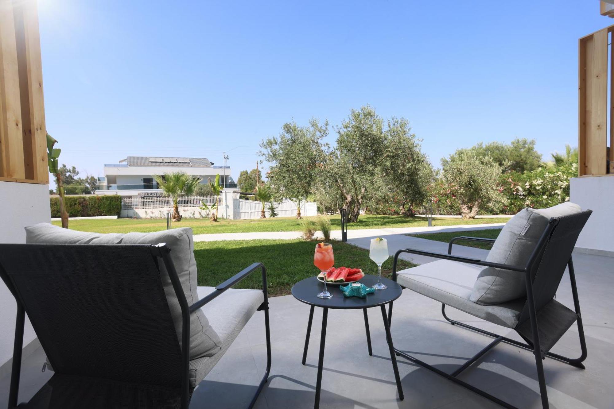 Asterias Premium Holiday Apartments Pefkochori Eksteriør bilde